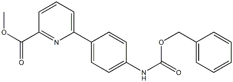 Methyl 6-(4-Cbz-aMinophenyl)pyridine-2-carboxylate