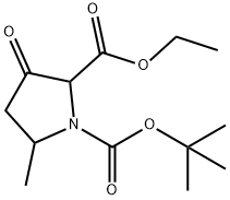 1-tert-Butyl 2-ethyl 5-methyl-3-oxopyrrolidine-1,2-dicarboxylate