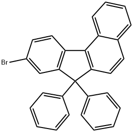 9-溴-7,7-二苯基-7H-苯并[C]芴