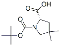 (S)-1-叔丁氧羰基-4,4-二甲基吡咯烷-2-羧酸