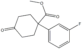 METHYL 1-(3-FLUOROPHENYL)-4-OXOCYCLOHEXANECARBOXYLATE