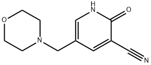 5-[(morpholin-4-yl)methyl]-2-oxo-1,2-dihydropyridine-3-carbonitrile