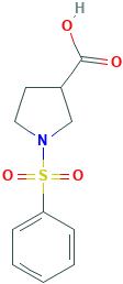 1-(Phenylsulfonyl)-3-pyrrolidinecarboxylic Acid