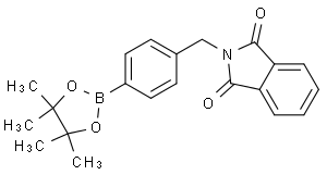 2-(4-(4,4,5,5-四甲基-1,3,2-二氧硼杂环戊烷-2-基)苄基)异吲哚啉-1,3-二酮