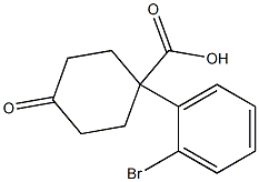 1-(2-BROMOPHENYL)-4-OXOCYCLOHEXANECARBOXYLIC ACID