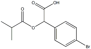 2-(4-溴苯基)-2-(异丁酰氧基)乙酸