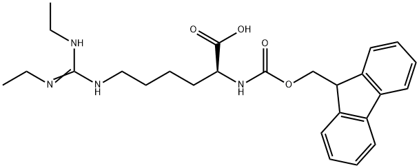 L-Lysine, N6-[(ethylamino)(ethylimino)methyl]-N2-[(9H-fluoren-9-ylmethoxy)carbonyl]-