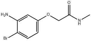 2-(3-氨基-4-溴苯氧基)-N-甲基乙酰胺