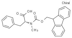 N-FMOC-N-甲基-D-苯基丙氨酸