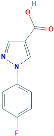 1-(4-Fluoro-phenyl)-1H-pyrazole-4-carboxylic acid