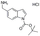 tert-Butyl 5-(aminomethyl)-1H-indole-1-carboxylate hydrochloride