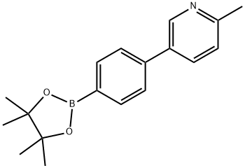 2-Methyl-5-[4-(4,4,5,5-tetramethyl-1,3,2-dioxaborolan-2-yl)phenyl]pyridine