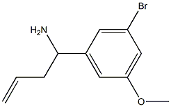 1-(3-BROMO-5-METHOXYPHENYL)BUT-3-EN-1-AMINE