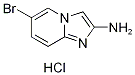 6-BROMOIMIDAZO[1,2-A]PYRIDIN-2-AMINE HYDROCHLORIDE (1:1)