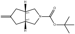 tert-butyl (3aR,6aS)-5-methylenehexahydrocyclopenta[c]pyrrole-2(1H)-carboxylate