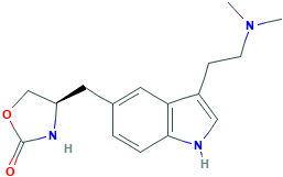 (R)-4-[[3-[2-(Dimethylamino)ethyl]-1H-indol-5-yl]methyl]-2-oxazolidinone (Zolmitriptan R-Isomer)