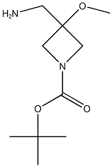 tert-butyl 3-(aminomethyl)-3-methoxyazetidine-1-carboxylate