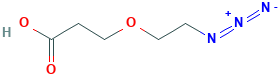 9-叠氮基-4,7-二氧杂壬酸,AZIDO-PEG2-ACID,N3-PEG2-COOH