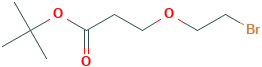 Propanoic acid, 3-(2-bromoethoxy)-, 1,1-dimethylethyl ester