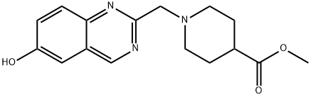 methyl 1-((6-hydroxyquinazolin-2-yl)methyl)piperidine-4-carboxylate