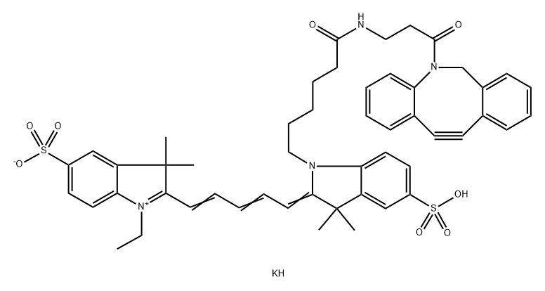 二磺酸-Cy5-二苯并环辛炔(Methyl)