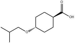 Cyclohexanecarboxylic acid, 4-(2-methylpropoxy)-,trans-