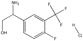 2-aMino-2-(4-fluoro-3-(trifluoroMethyl)phenyl)ethanol hydrochloride