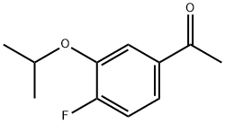 1-(4-Fluoro-3-isopropoxyphenyl)ethanone