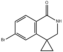 Spiro[cyclopropane-1,4'(1'H)-isoquinolin]-1'-one, 6'-bromo-2',3'-dihydro-