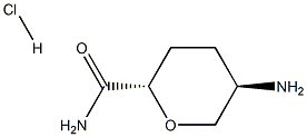 (2S,5R)-5-aminooxane-2-carboxamide hydrochloride