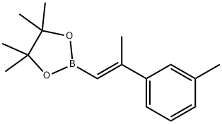 4,4,5,5-四甲基-2-(2-(间甲苯基)丙-1-烯-1-基)-1,3,2-二氧杂硼烷