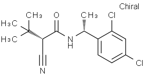 N-[(R)-1-(2,4-DICHLOROPHENYL)ETHYL]-2-CYANO-3,3-DIMETHYLBUTANAMIDE