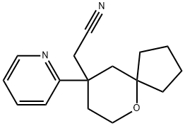 2-(9-(吡啶-2-基)-6-氧杂螺[4.5]癸烷-9-基)乙腈