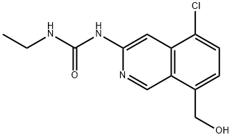 1-(5-chloro-8-(hydroxymethyl)isoquinolin-3-yl)-3-ethylurea