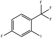 Benzene, 4-fluoro-2-iodo-1-(trifluoromethyl)-