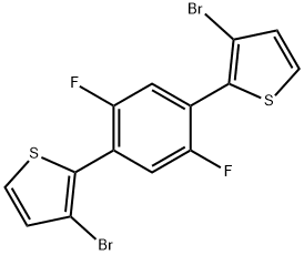 2,2'-(2,5-difluoro-1,4-phenylene)bis(3-bromothiophene)