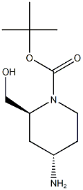 TERT-BUTYL (2S,4S)-REL-4-AMINO-2-(HYDROXYMETHYL)PIPERIDINE-1-CARBOXYLATE