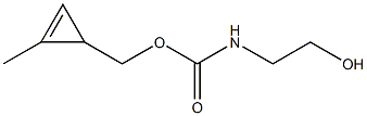 Carbamic acid, N-(2-hydroxyethyl)-, (2-methyl-2-cyclopropen-1-yl)methyl ester