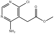 methyl 2-(4-amino-6-chloropyrimidin-5-yl)acetate