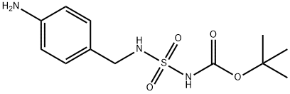 tert-butyl N-(4-aminobenzyl)sulfamoyl-carbamate