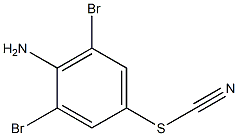 Thiocyanic acid, 4-amino-3,5-dibromophenyl ester