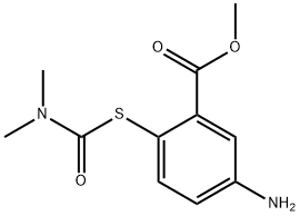 methyl5-amino-2-[(dimethylcarbamoyl)sulfanyl]benzoate