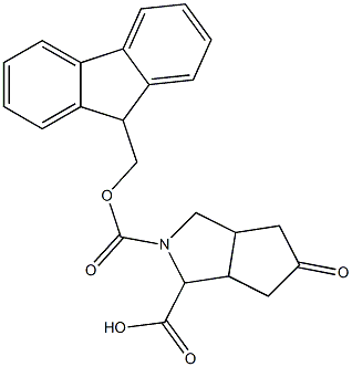 2-FMoc-5-oxo-octahydro-cyclopenta[c]pyrrole-1-carboxylic acid