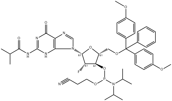 2'-F-2'-ara-N2-ibu-dG Phosphoramidite