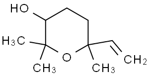 2,2,6-三甲基-6-乙烯基四氢吡喃-3-醇(异构体的混和物)