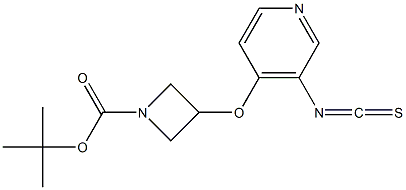 tert-butyl 3-((3-isothiocyanato-4-pyridinyl)oxy)-1-azetidinecarboxylate