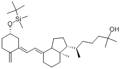 6-(4-{2-[5-(tert-Butyl-dimethyl-silanyloxy)-2-methylene-cyclohexylidene]-ethylidene}-7a-methyl-octahydro-inden-1-yl)-2-methyl-he