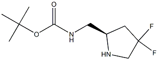 (R)-((4,4-二氟吡咯烷-2-基)甲基)氨基甲酸叔丁酯