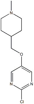 2-chloro-5-((1-methylpiperidin-4-yl)methoxy)pyrimidine