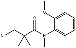 3-chloro-N-(2-methoxyphenyl)-N,2,2-trimethylpropanamide